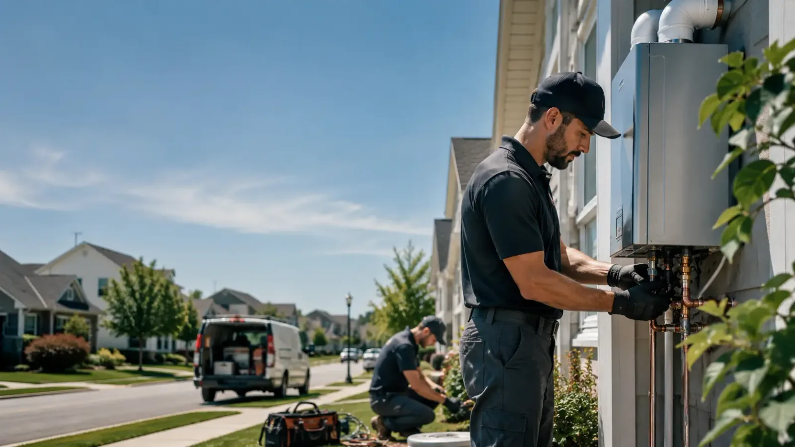 Tankless Water Heater Installation in Rosendale, WI